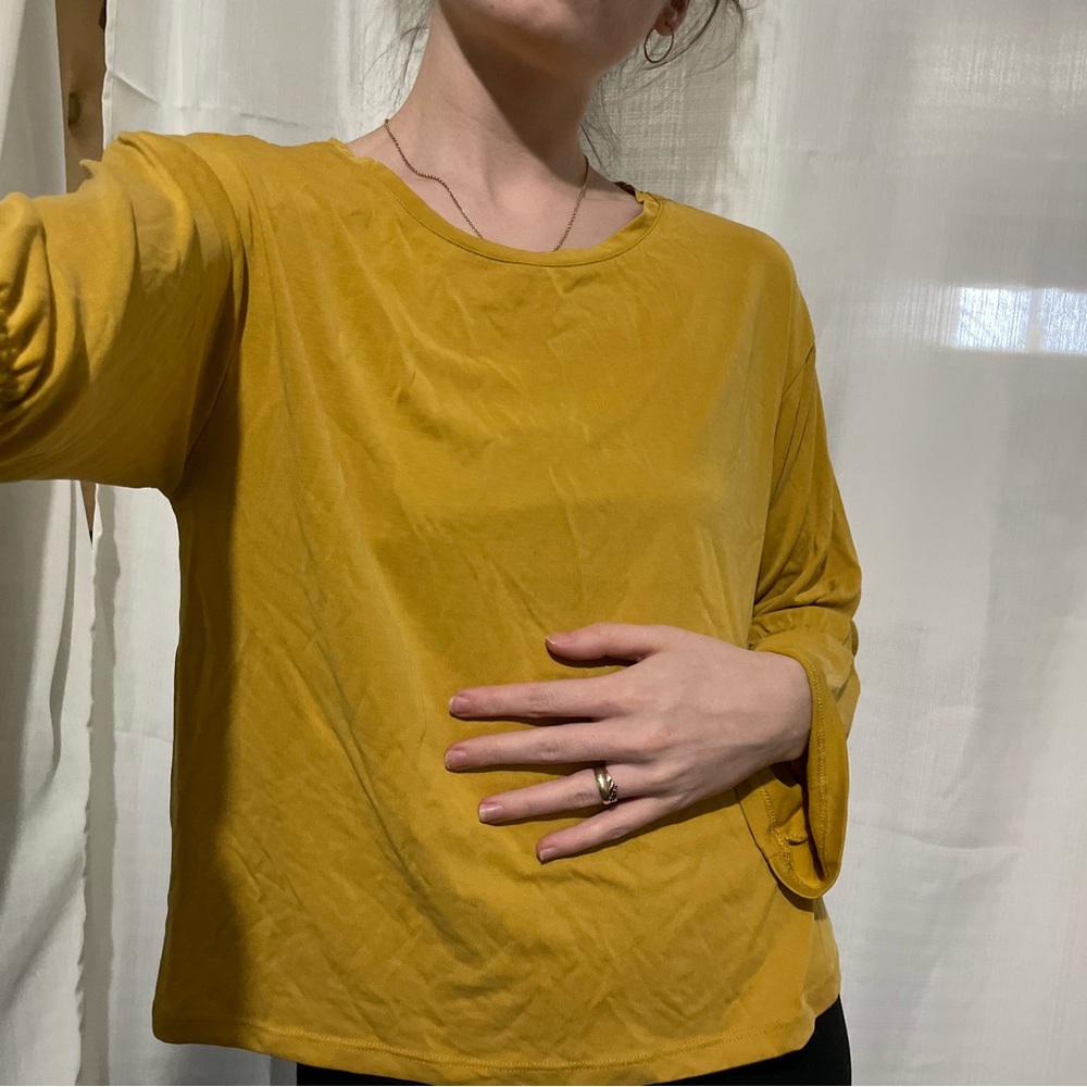 Mustard Yellow Top